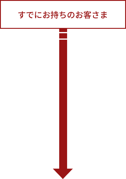 すでにお持ちのお客さま