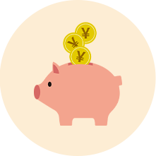 毎月10ポイントが貯まる！