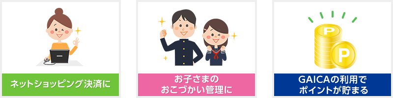 キャッシュカードのように！