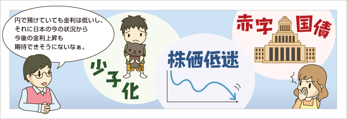日本の今の状況から今後の金利上昇も期待できそうにない