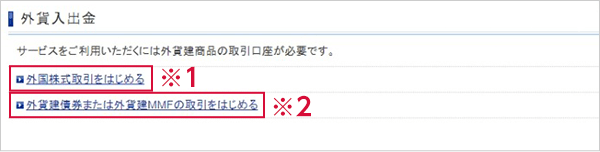 （事前準備）SBI証券の外貨建口座を開設する STEP2のキャプチャ画像
