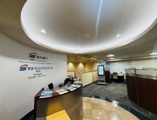 吉祥寺フィナンシャルセンター店舗内の様子