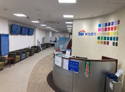 千里中央フィナンシャルセンター店舗内の様子